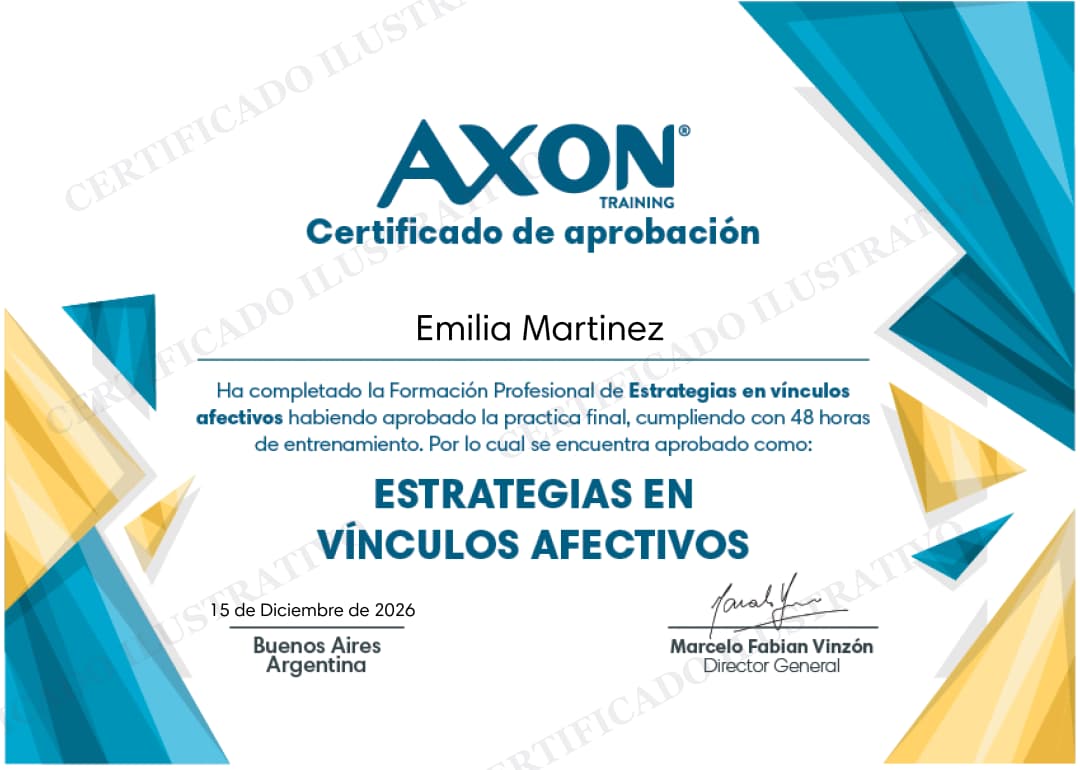 Certificación como Estrategias en Vínculos Afectivos