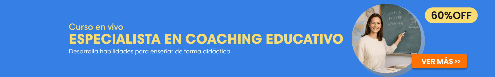 Especialista en Coaching Educativo